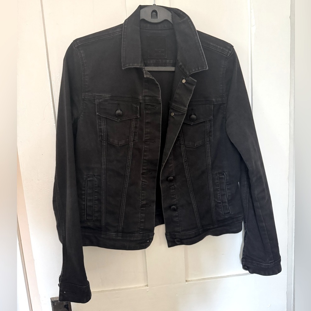 Articles of society black denim jacket
